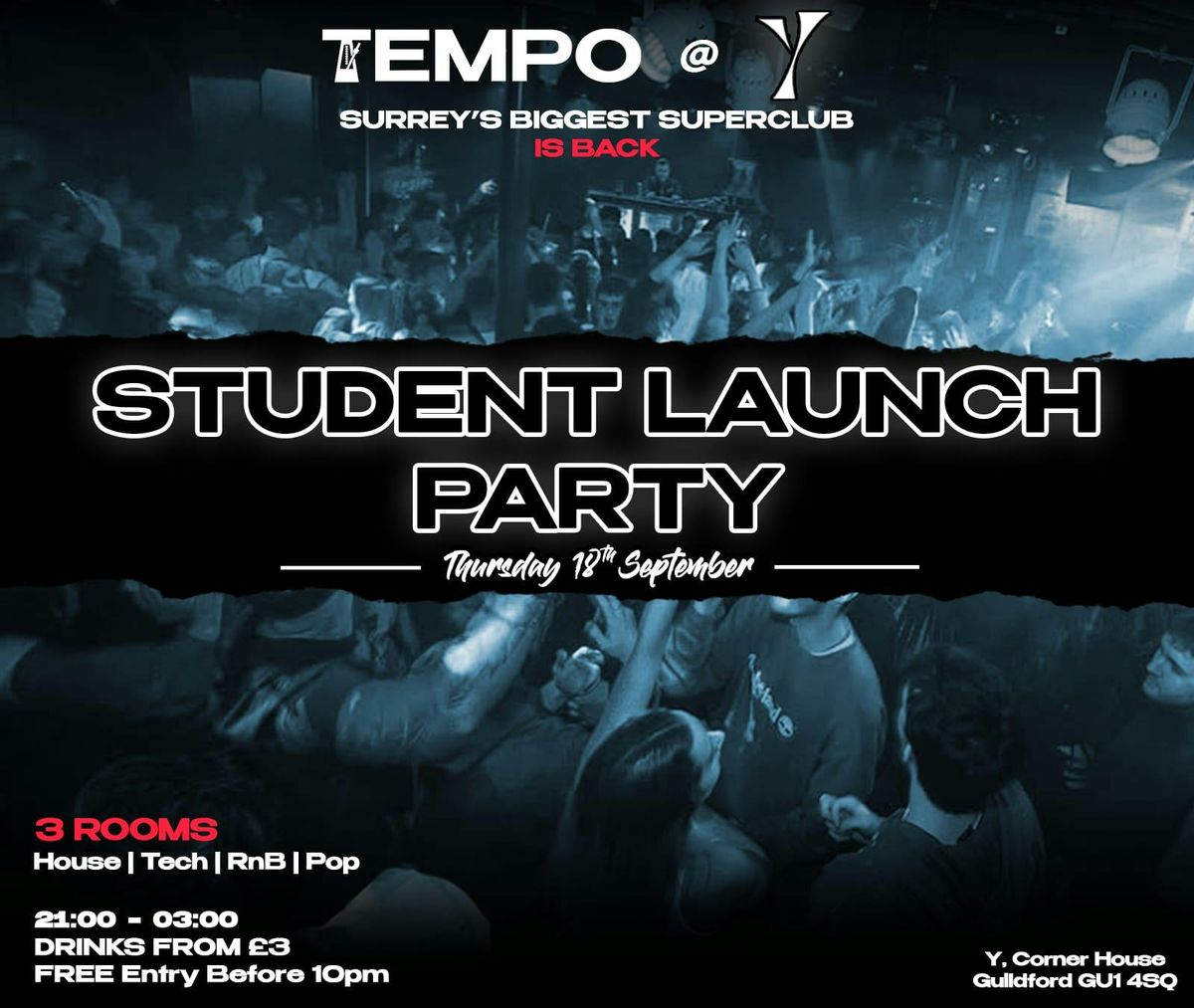 Tempo Student Night @YBar