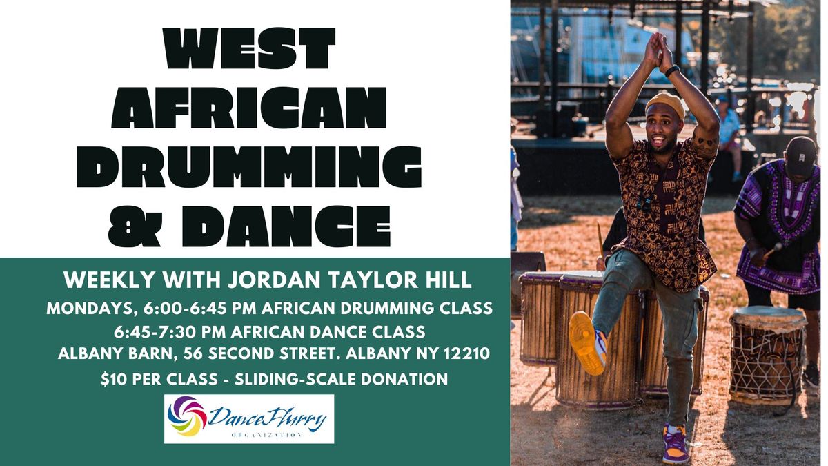 West African Drumming & Dance w\/Jordan Taylor Hill