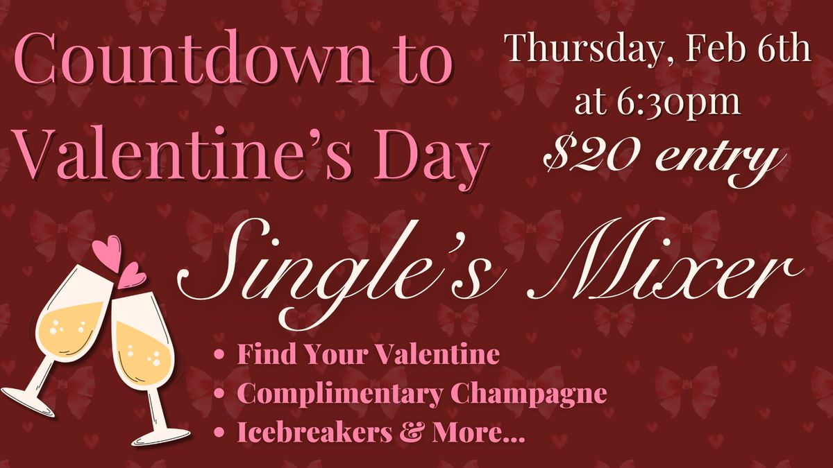 Countdown to Valentine's Day Singles Mixer at On Par Entertainment