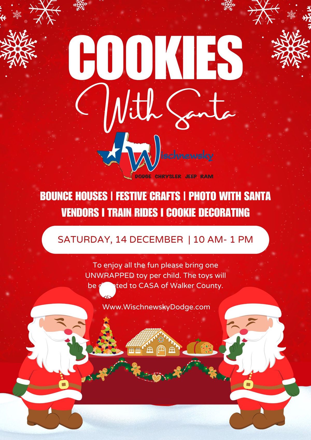 Cookies with SANTA! 