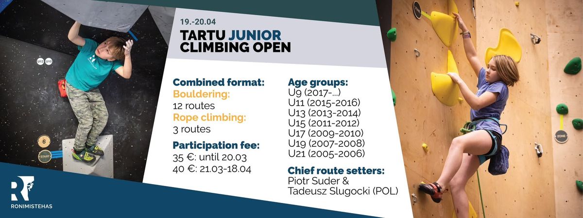 Tartu Junior Climbing Open 2025