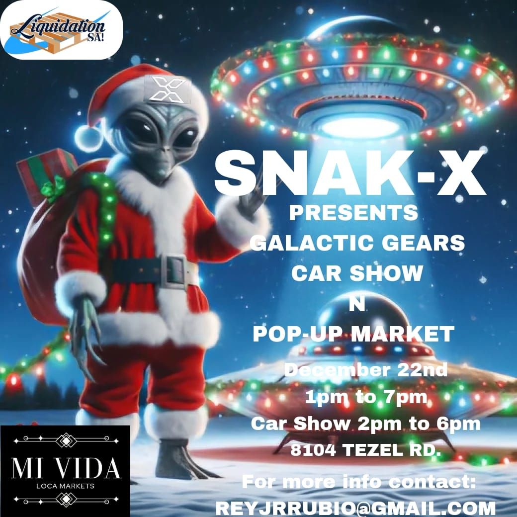 Galactic Gears Car Show and Pop-up Market 