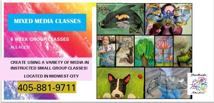 Mixed Media 6 week classes