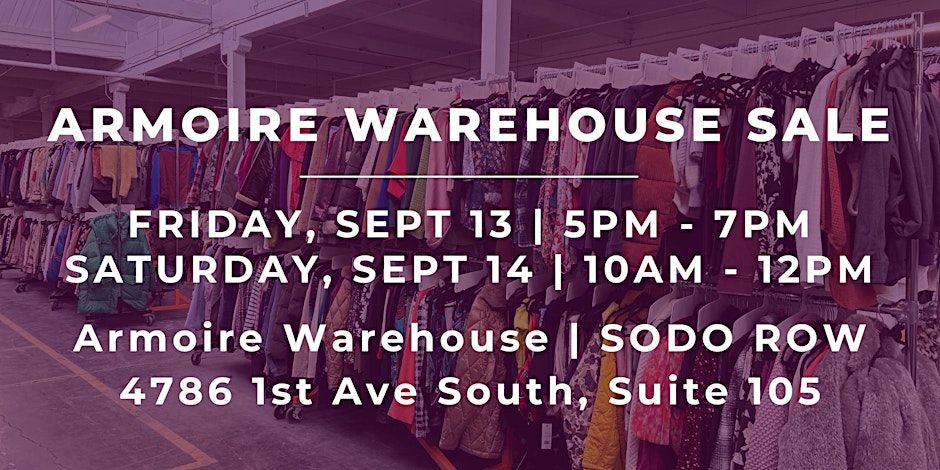 September Warehouse Sale