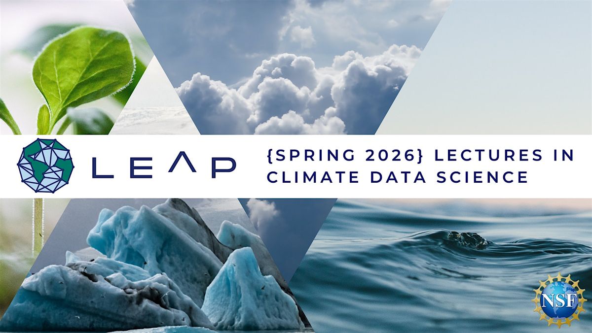 Summer 2026 Lecture in Climate Data Science: LILY XU