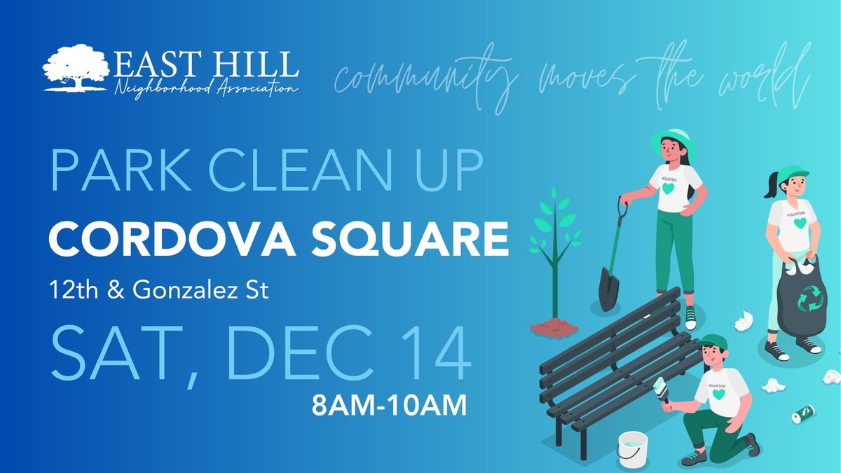 Cordova Square Park Cleanup