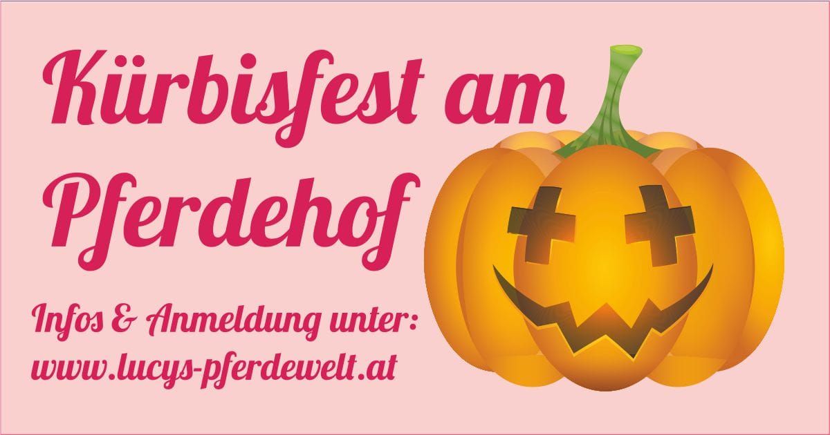 K\u00fcrbisfest am Pferdehof