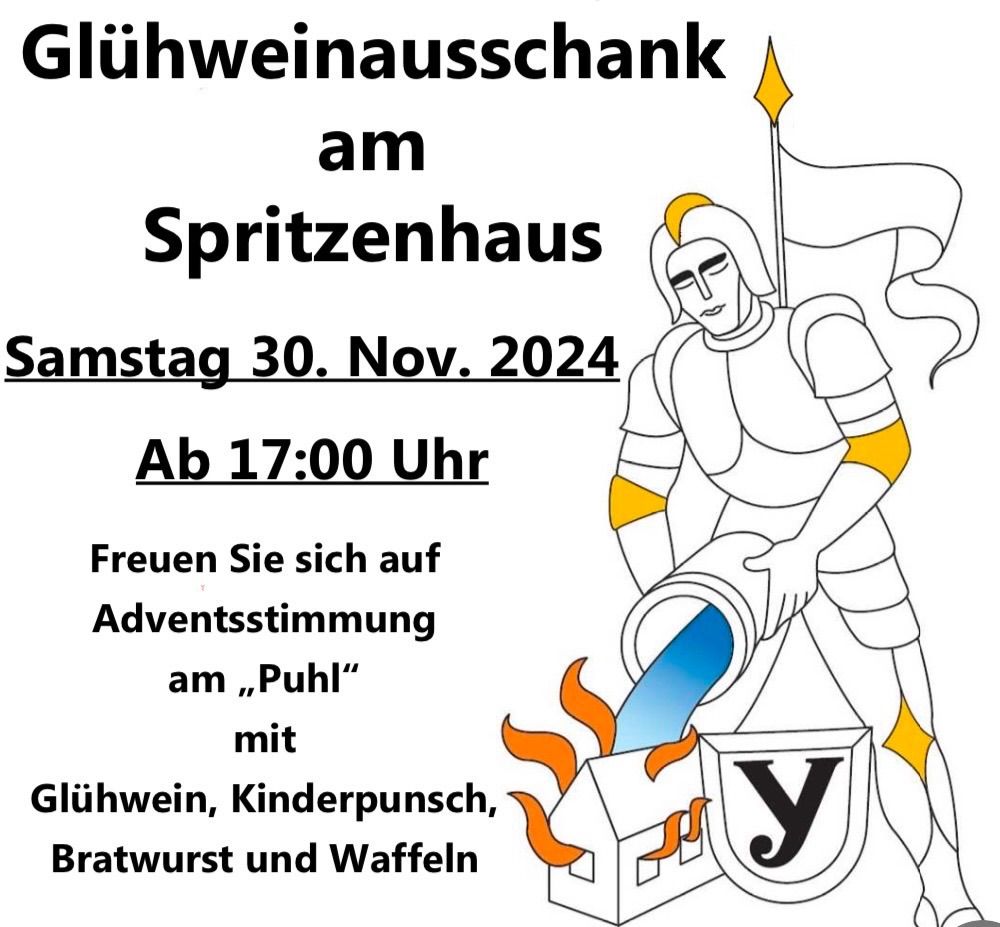 Gl\u00fchweinausschank am Spritzenhaus