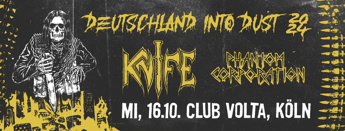 Knife & Phantom Corporation - Support: Mauler \/\/ Club Volta, K\u00f6ln