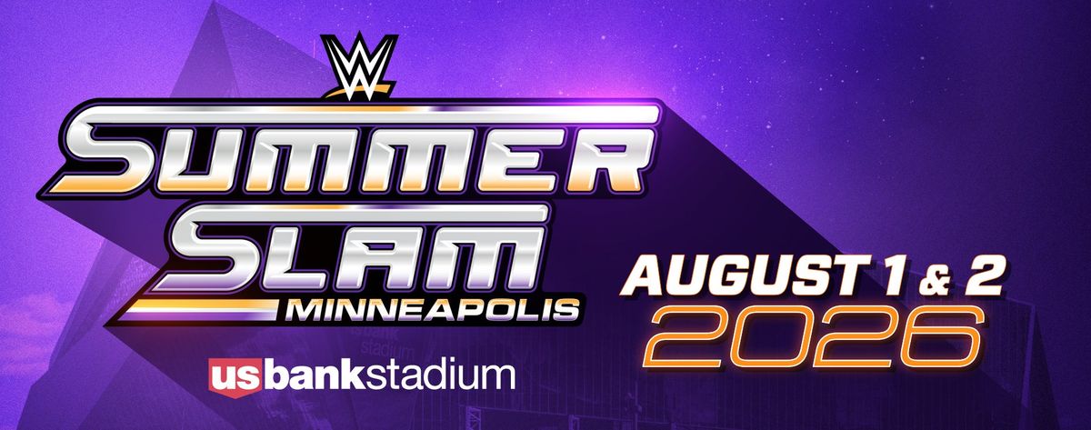 WWE SummerSlam - Minneapolis - 2 Day Pass