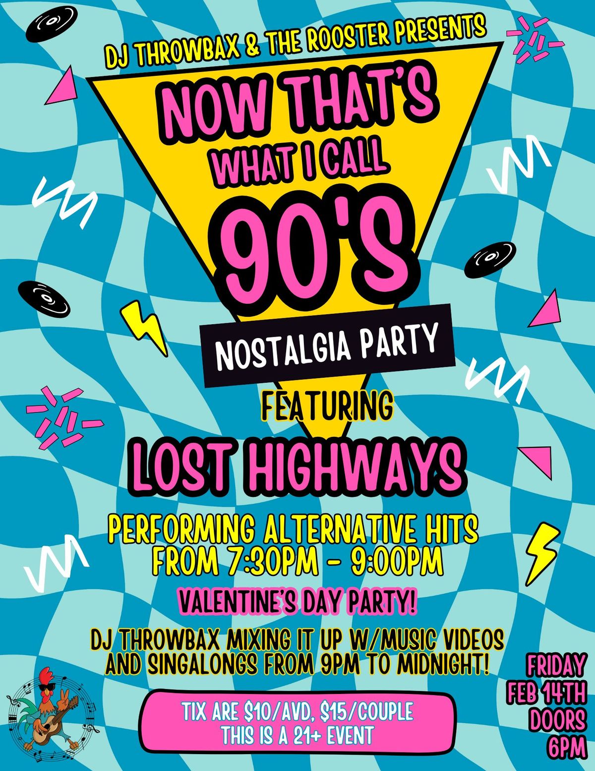 90's Nostalgia Valentine's Party