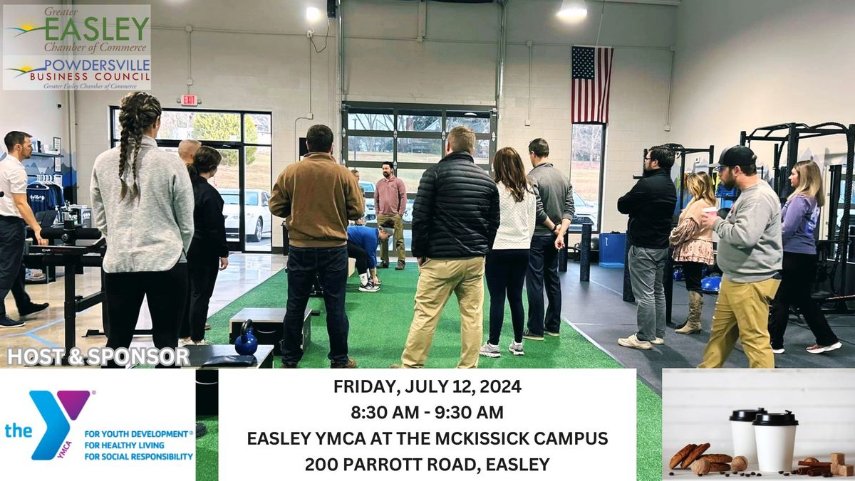 Young Professionals Social at the Easley YMCA