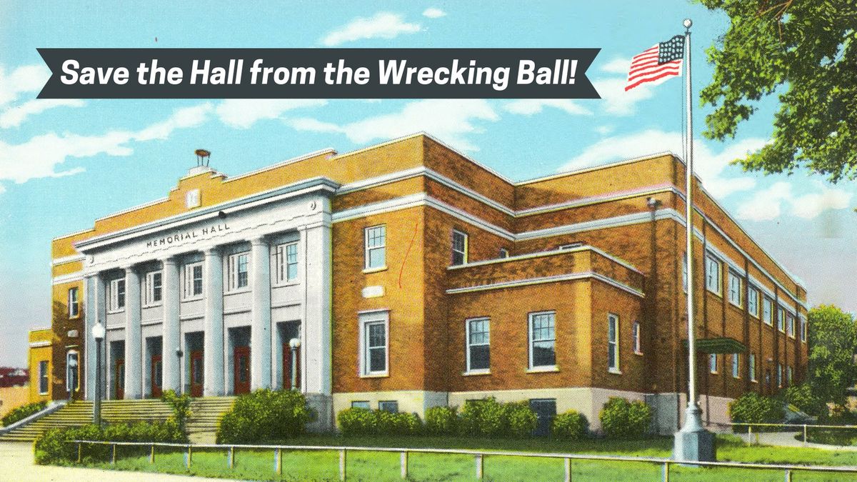 Advocate for Memorial Hall at Joplin City Council