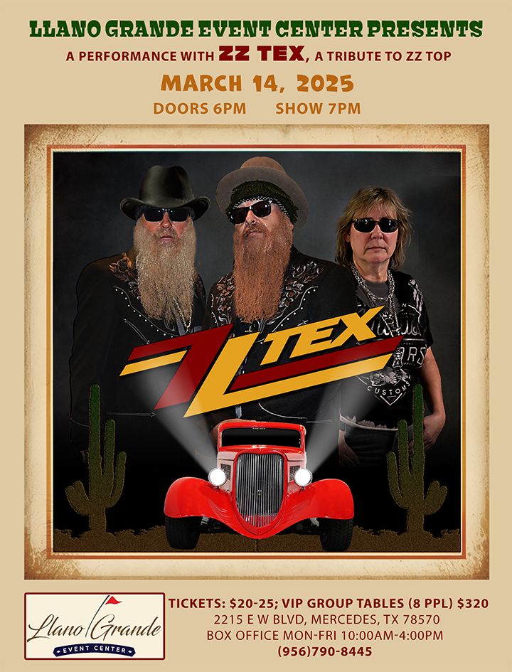 ZZ TEX at Llano Grande Resort Event Center