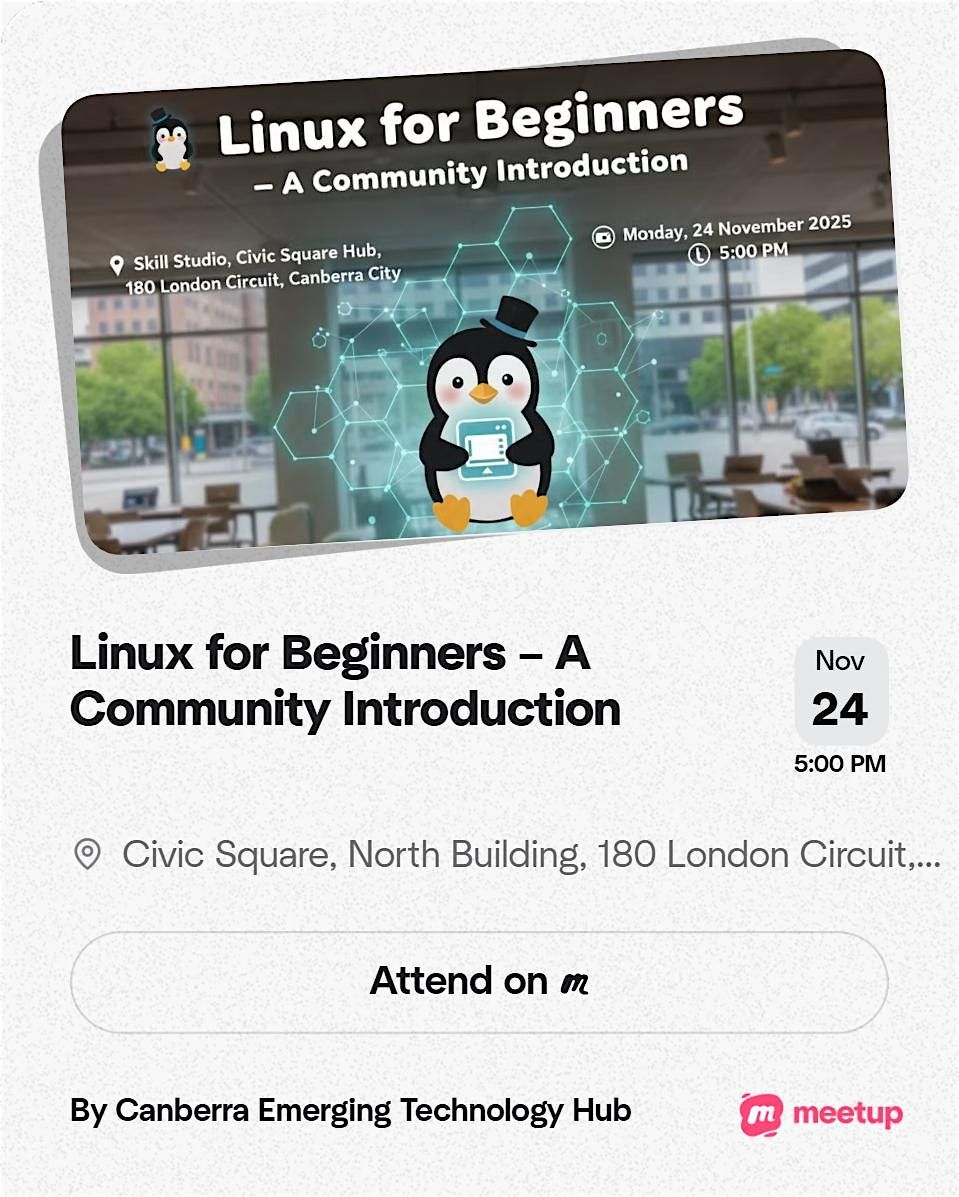Linux for Beginners \u2013 A Community Introduction