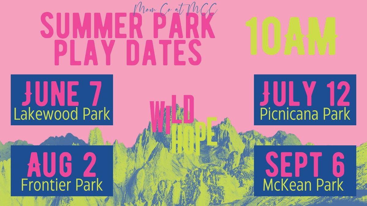 August Park Play Date at Frontier Park