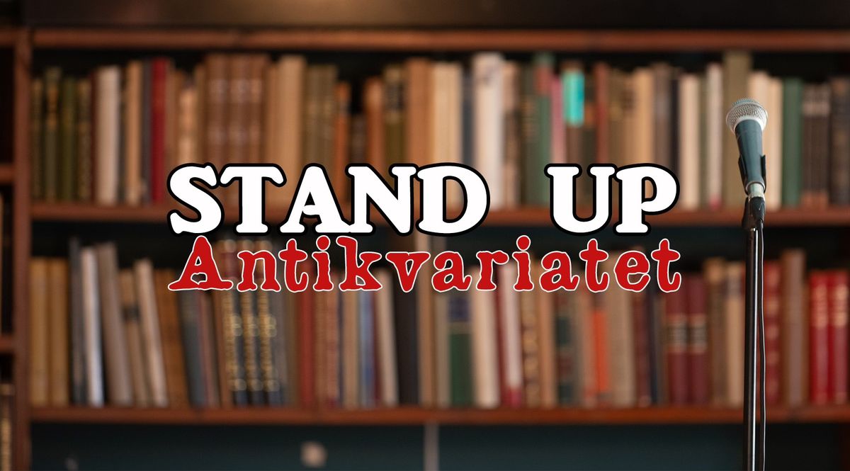 Vorsdag\/\/Standup@Antikvariatet