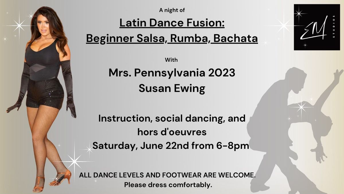 Latin Dance Fusion Masterclass + Social Dancing