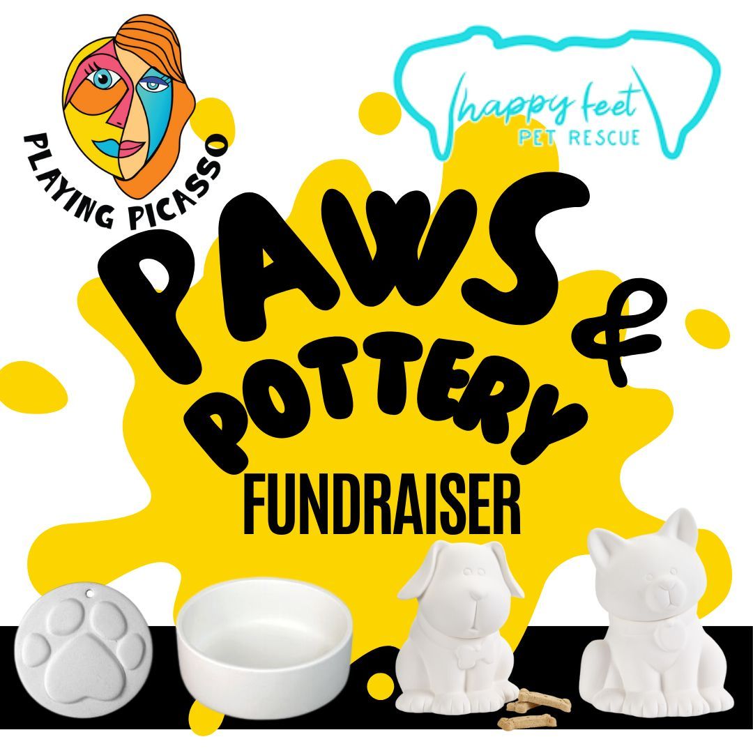 Paws & Pottery FUNdraiser!