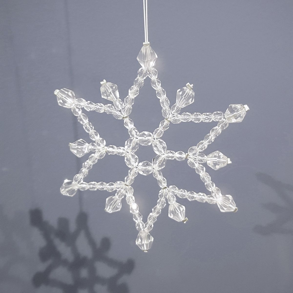 Beaded Snowflake Making Class