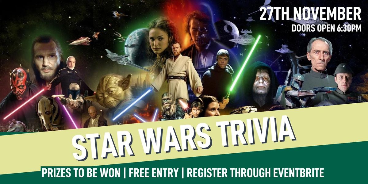 STAR WARS TRIVIA @ PORTSIDE SOCIAL