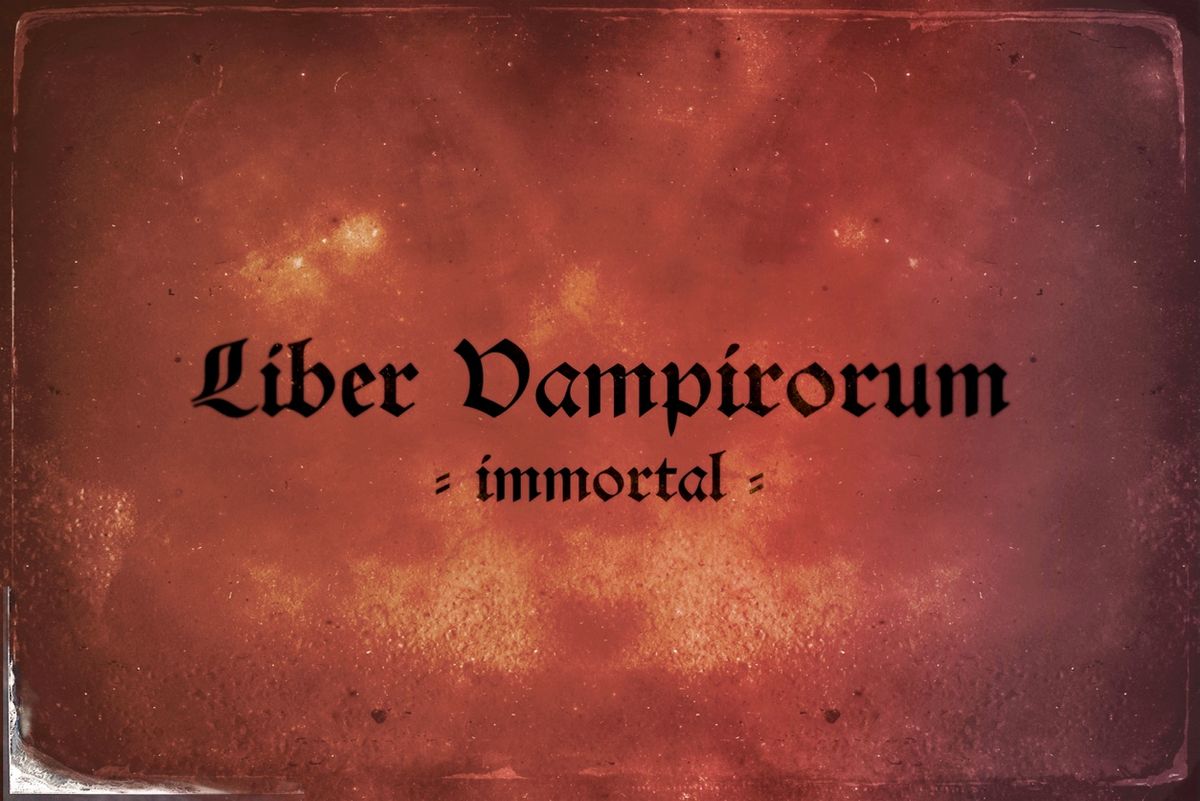 LIBER VAMPIRORUM - eine kleine Lesung roter Schrecken