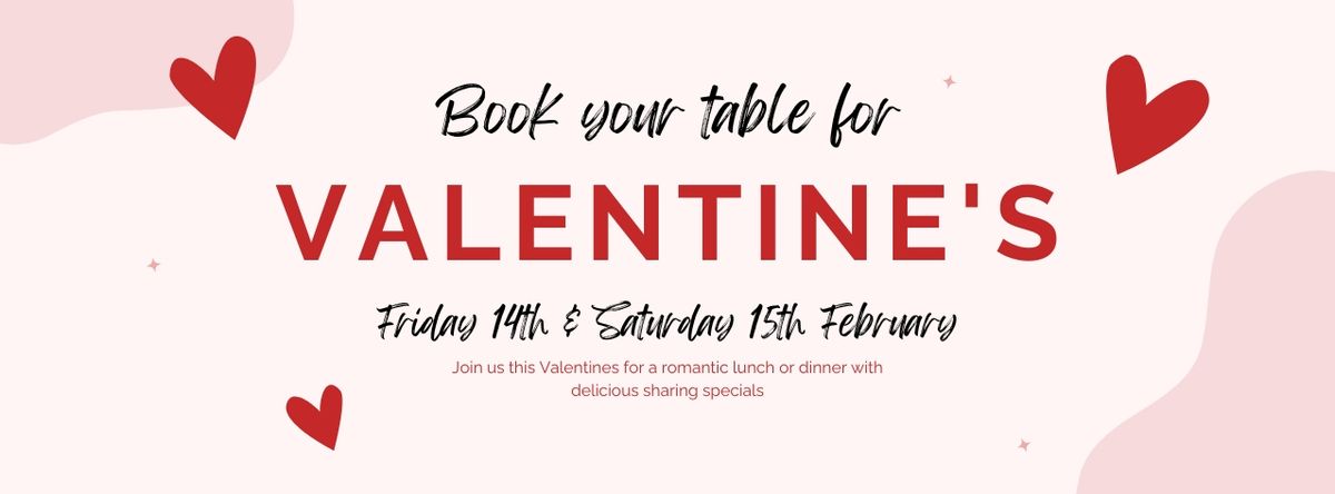 Valentine\u2019s Day Special Menu