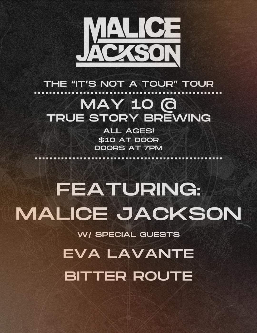 Malice Jackson with Eva Lavante and Bitter Route 