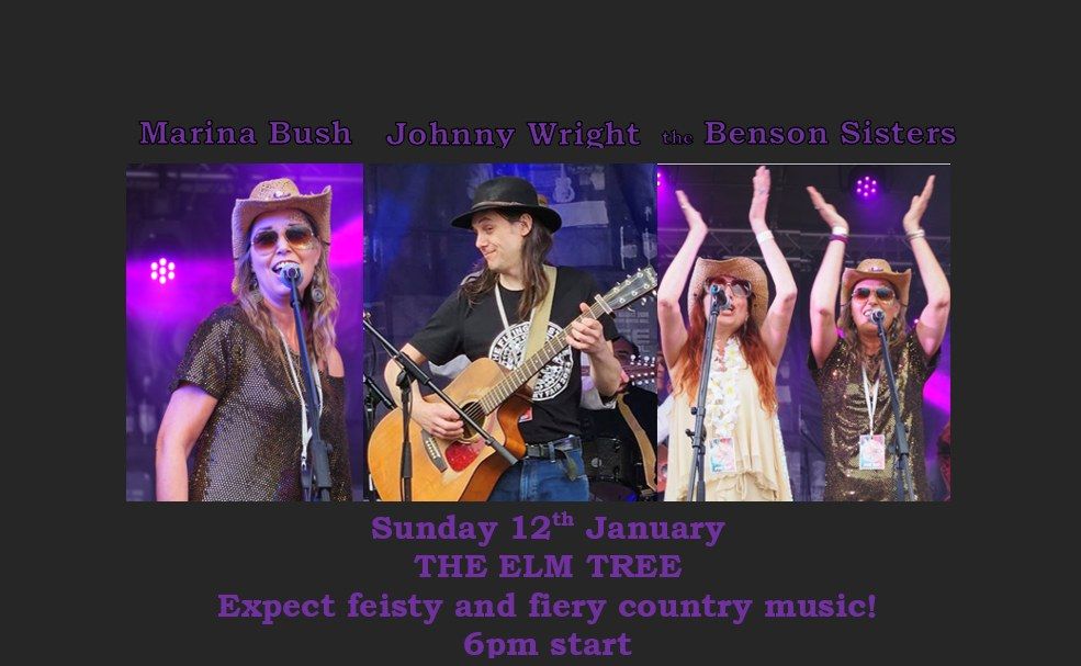 Marina Bush; Johhny Wright; the Benson Sisters