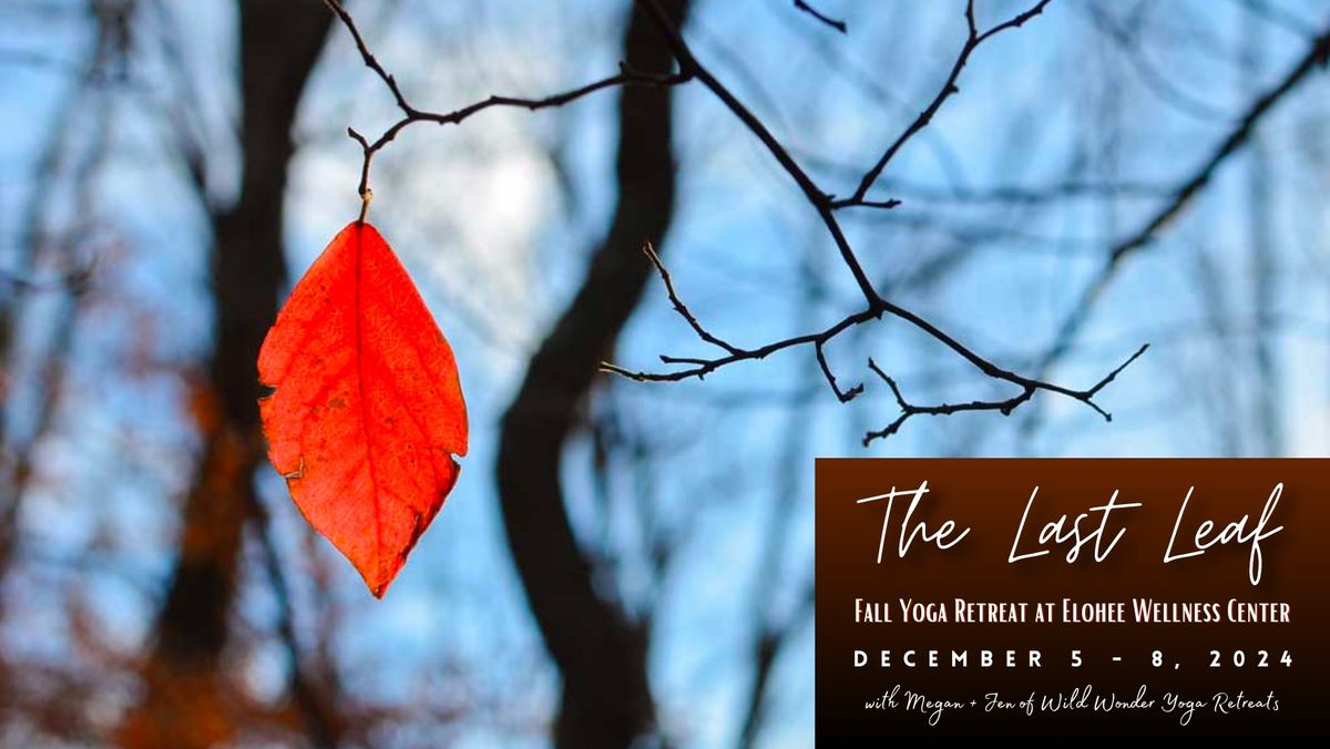 The Last Leaf: Fall Yoga Retreat at Elohee Wellness Center in North Georgia