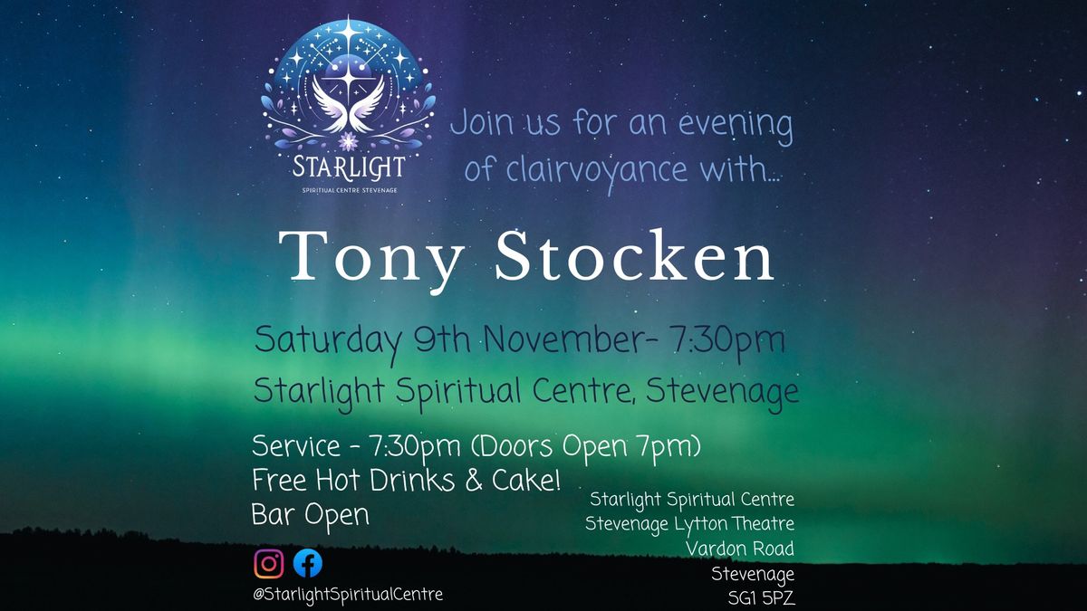 Evening of Clairvoyance with Tony Stocken