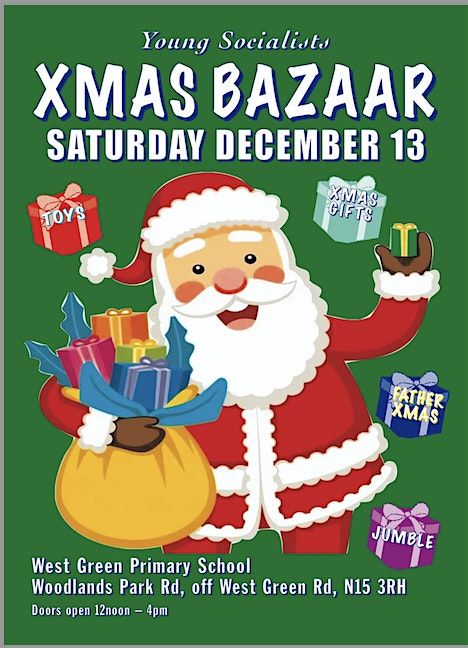 Young Socialist Grand Xmas Bazaar