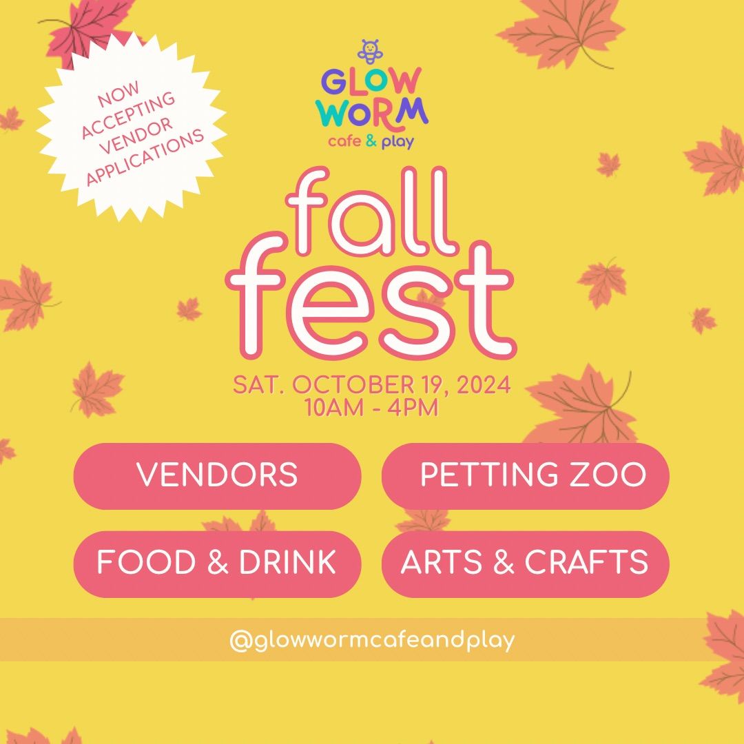 3rd Annual Fall Fest at Glow Worm Cafe & Play