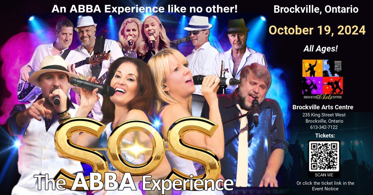 Brockville, Ontario | October 19, 2024 | SOS - The ABBA Experience @ Brockville Arts Centre