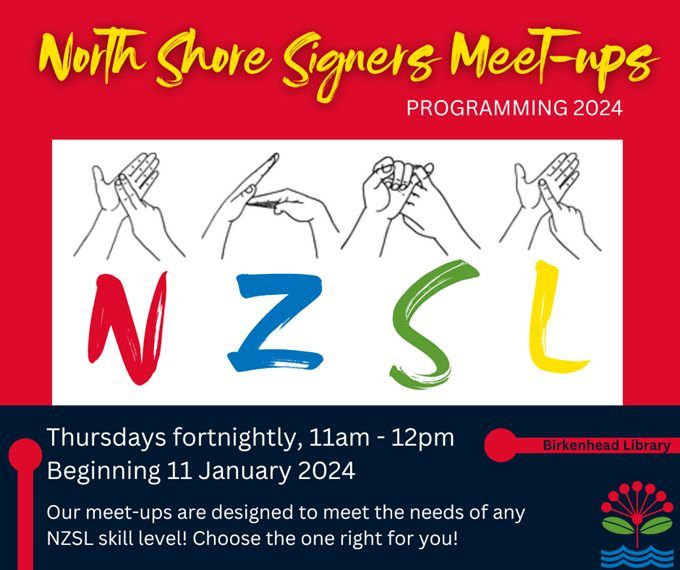 North Shore Signers Meet-ups