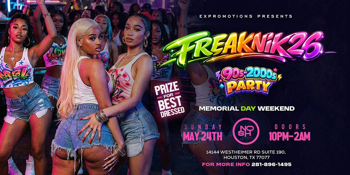 90s - 2000s PARTY MEMORIAL WEEKEND | SUN MAY 24TH