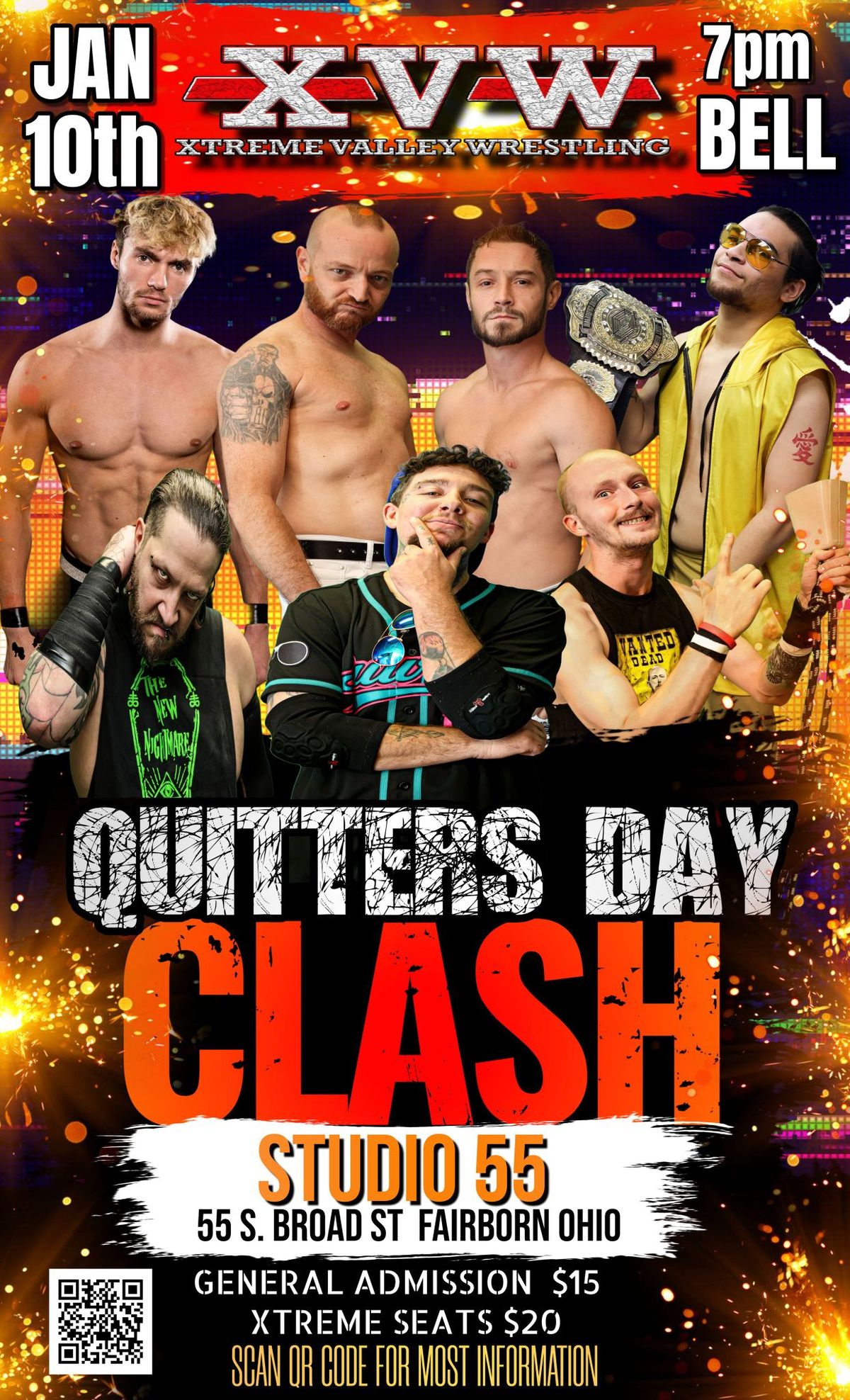 XVW "QUITTERS DAY CLASH"