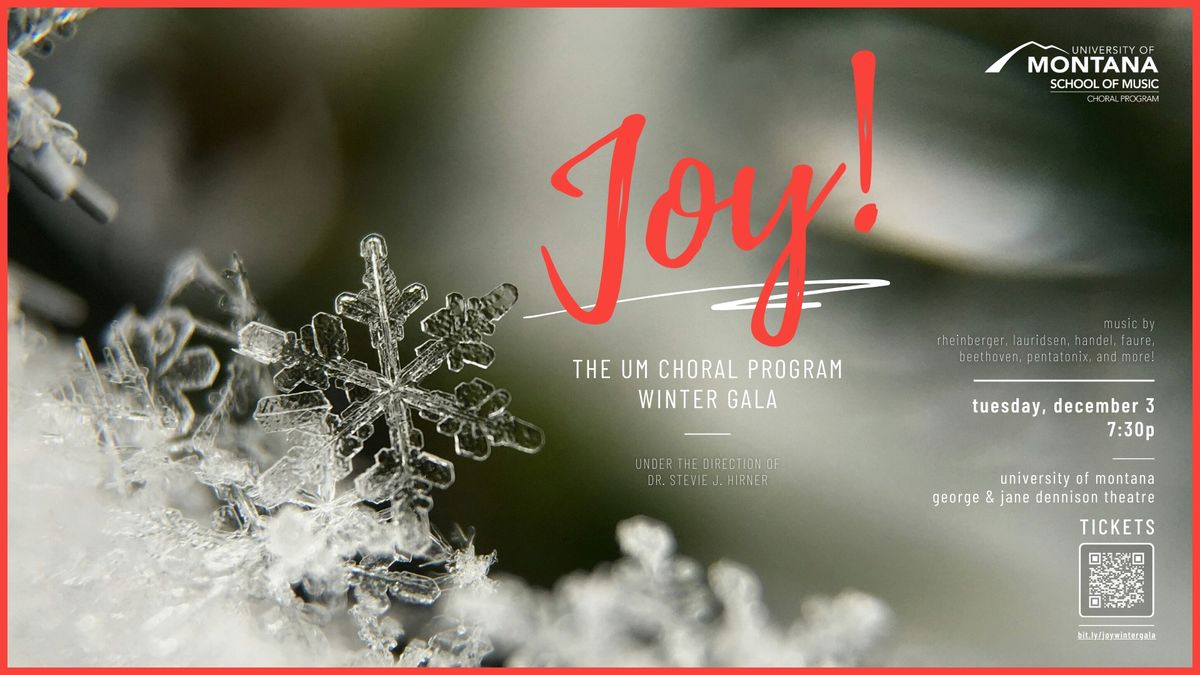 Joy! UM Choral Program Winter Gala