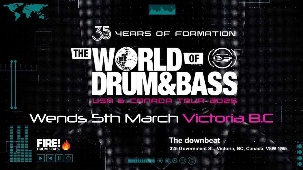 The World of Drum & Bass Victoria  2025 - Grooverider- Selecta j Man - Djss