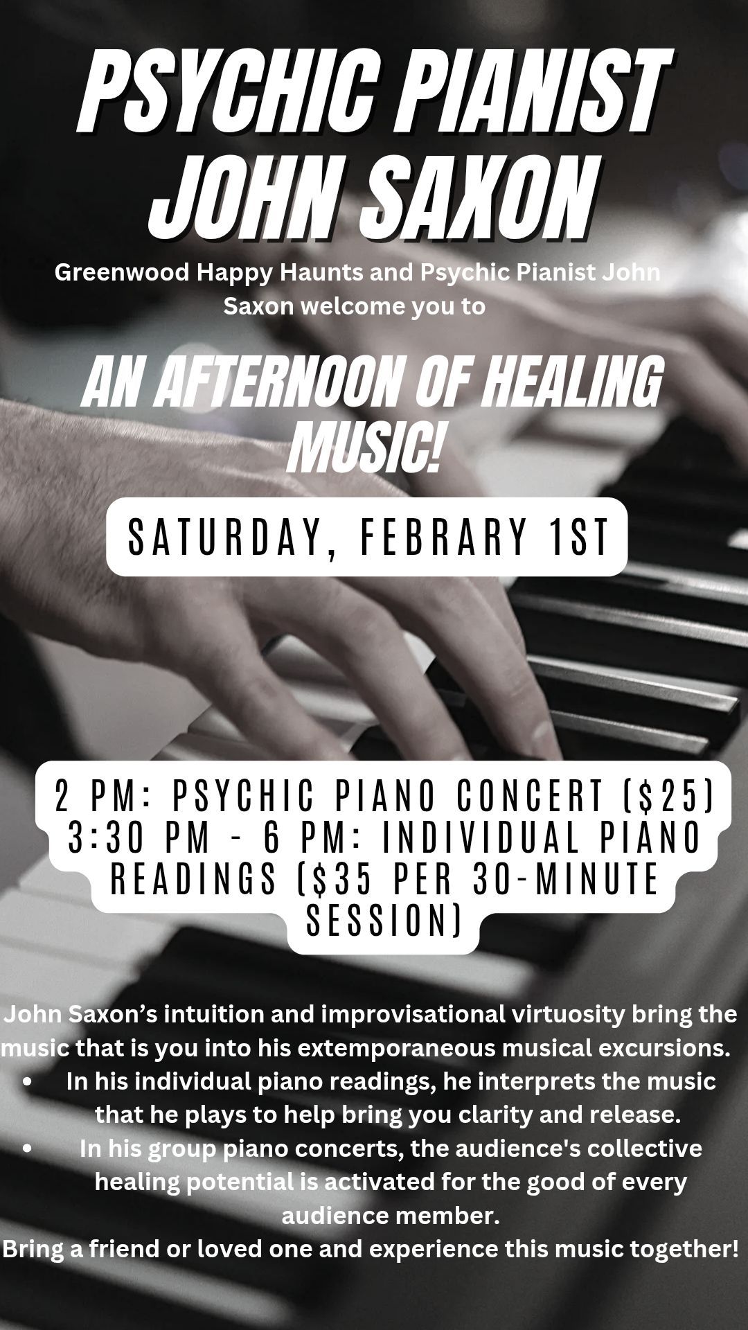 An Afternoon of Healing Music