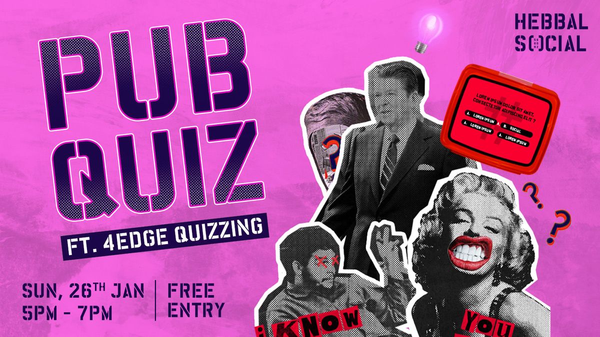 Pub Quiz Ft. 4Edge Quizzing