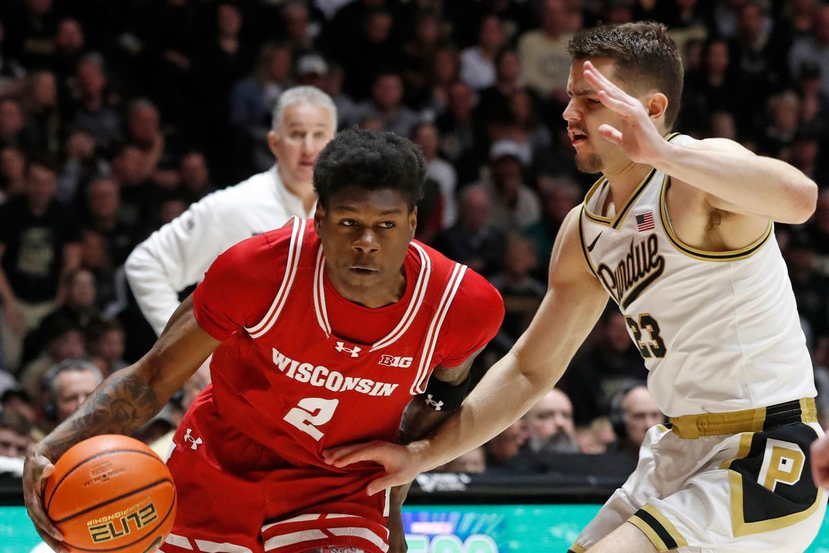 Wisconsin Badgers at Purdue Boilermakers Mens Basketball