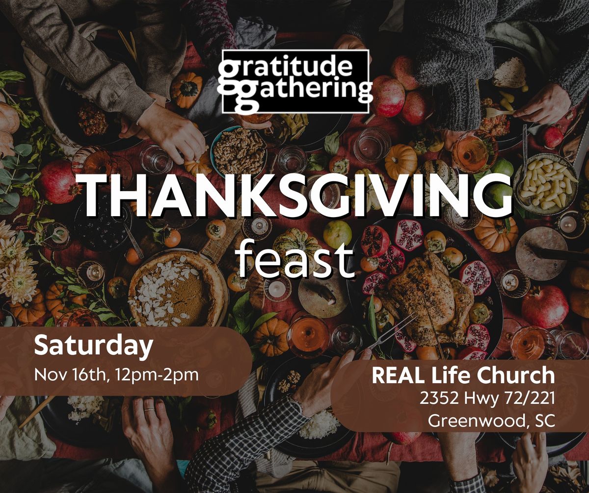 Gratitude Gathering | Thanksgiving Feast