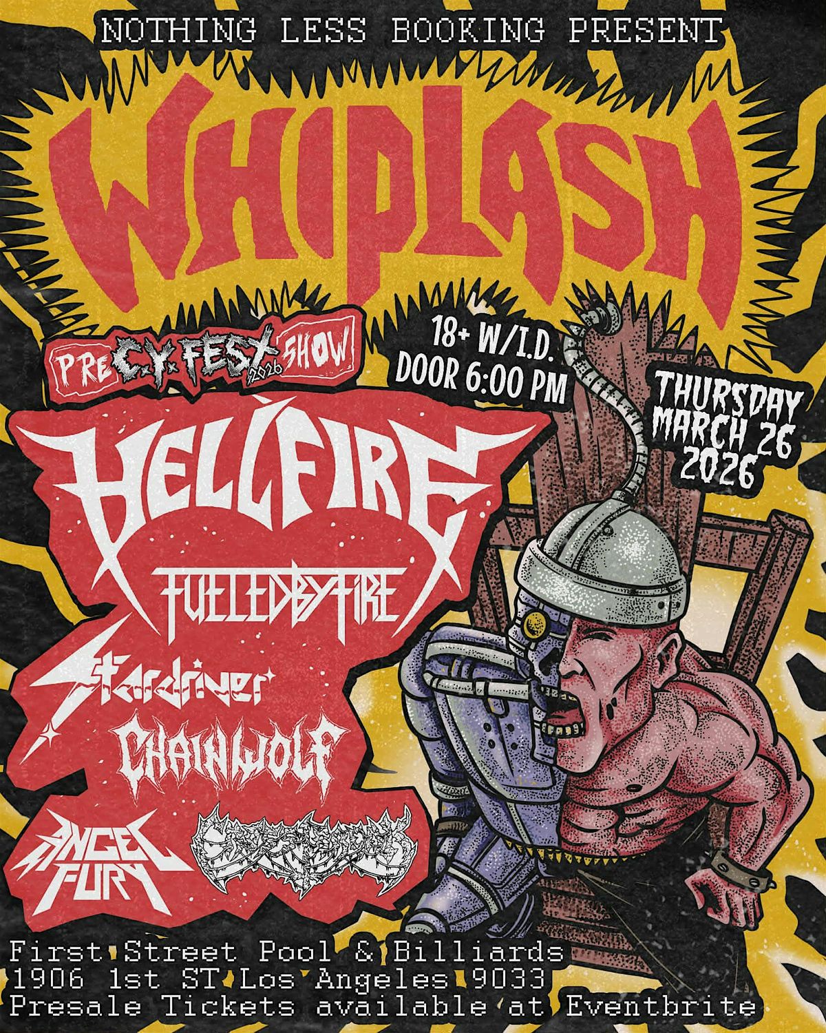 WHIPLASH @ FIRST ST BILLIARD