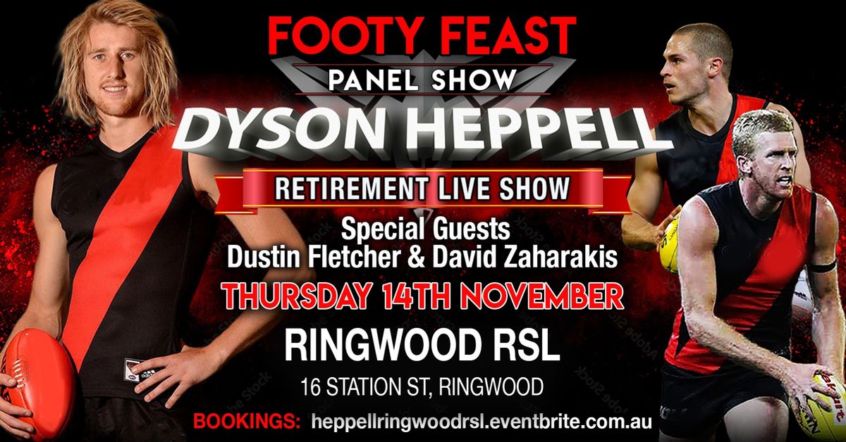 Dyson Heppell Retirement "Live Show"