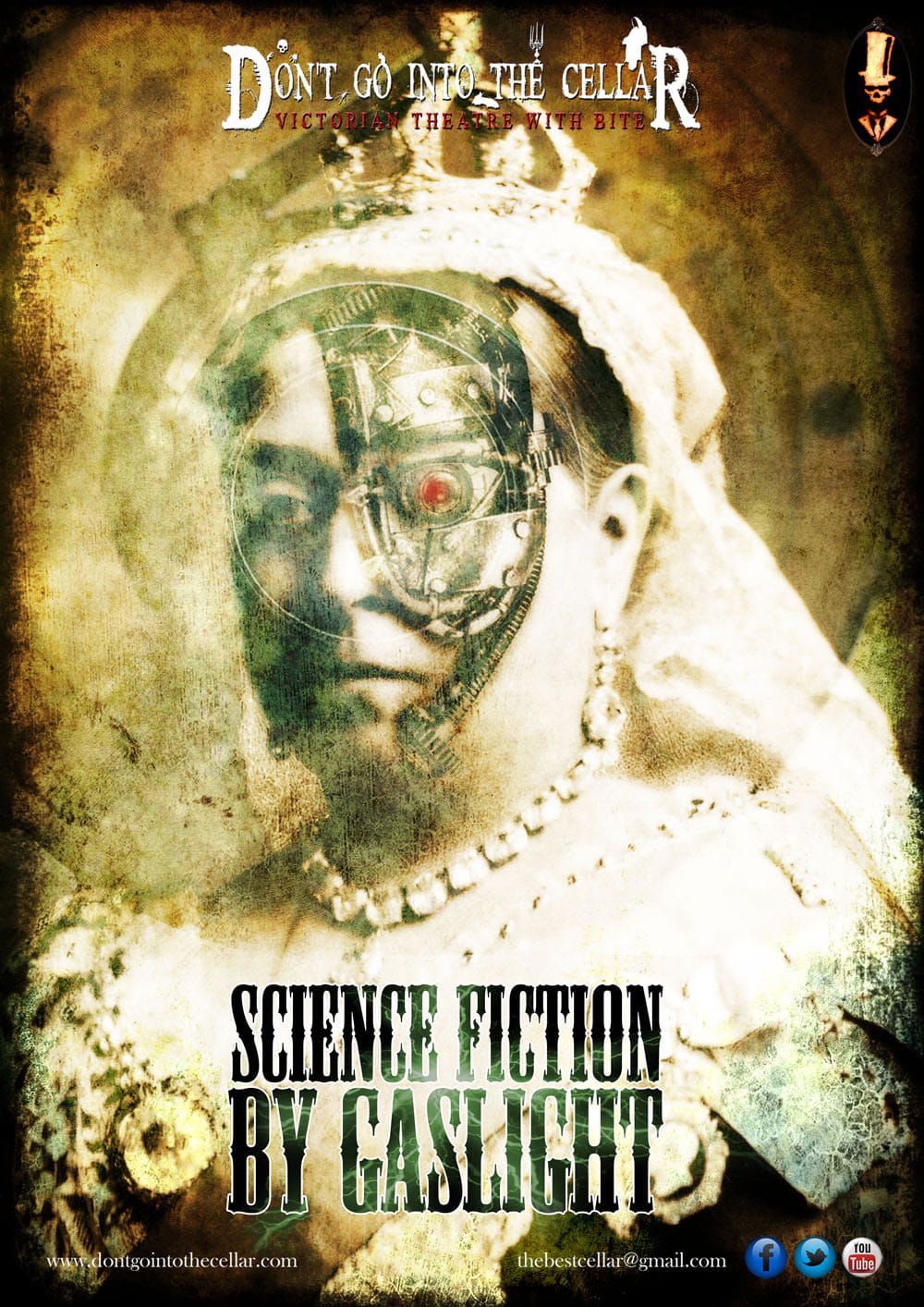 Don't Go into the Cellar, Victorian Theatre presents "Science Fiction by Gaslight"