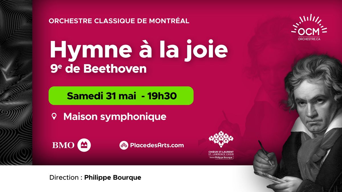 Hymne \u00e0 la joie : 9e de Beethoven