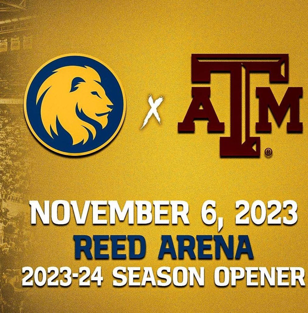 Texas A&M University Commerce Lions at Texas A&M Aggies Mens Basketball