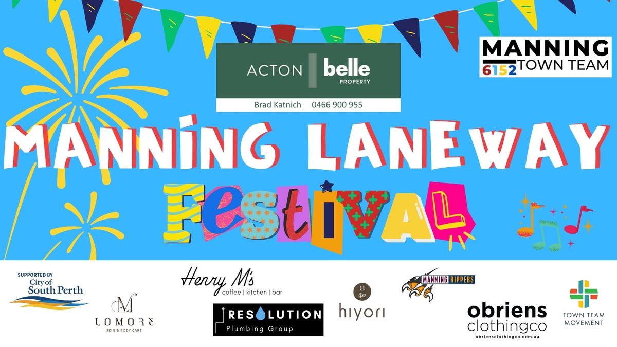 2025 Manning Laneway Festival