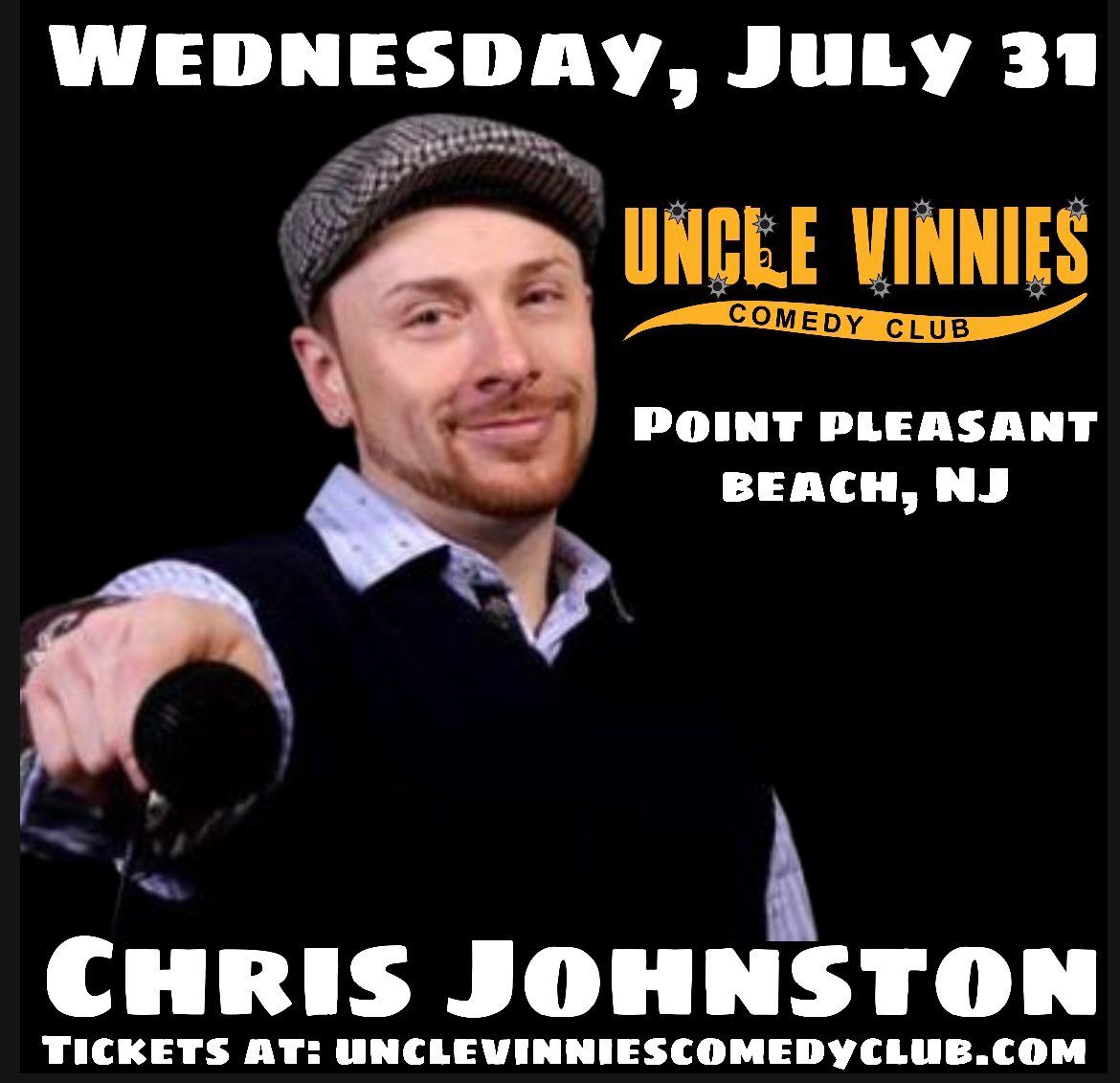 Chris Johnston at Uncle Vinnies Comedy Club